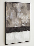 Tonal Abstract Textured Wall Art