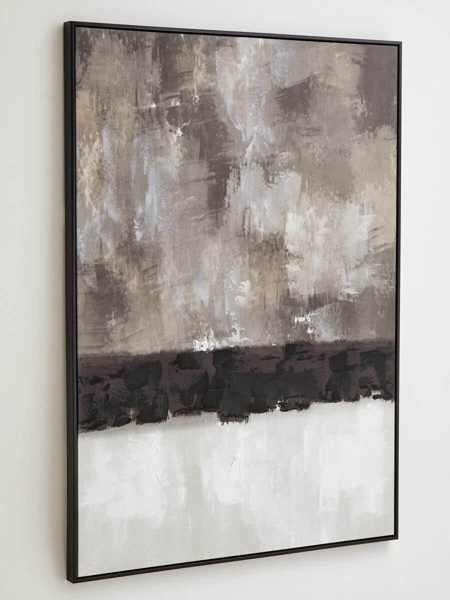 Tonal Abstract Textured Wall Art