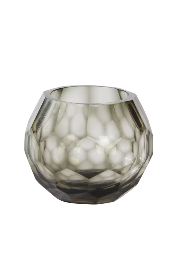 Charcoal Smoked Vase