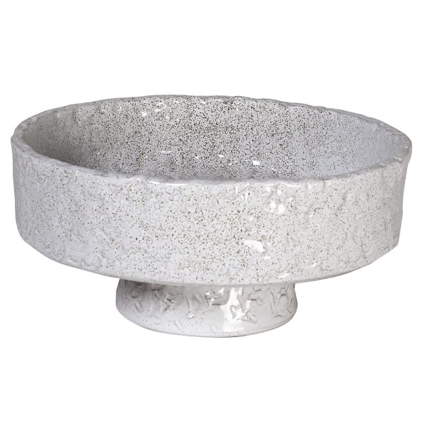 Hammered Footed Bowl