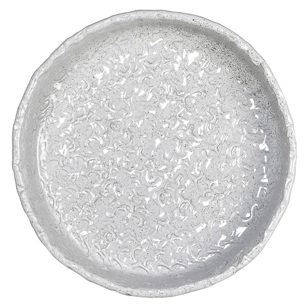 Hammered Footed Bowl