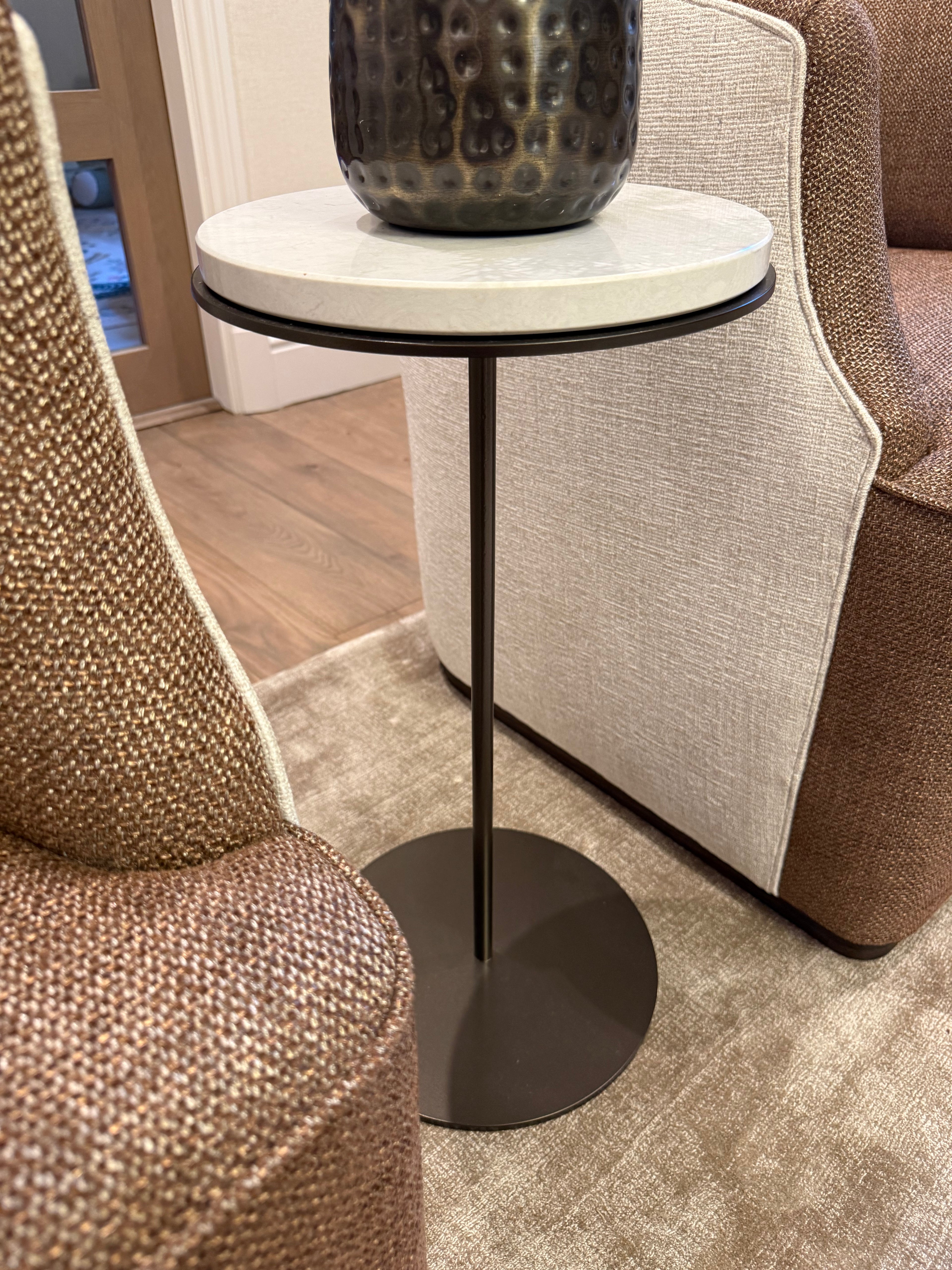 Bespoke Bronze Quartz Side Table