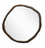 Textured Bronze Mirror
