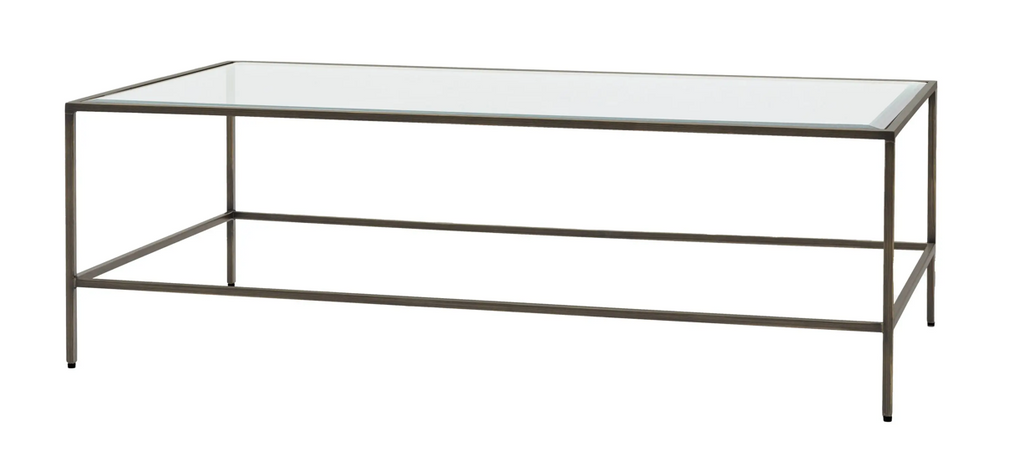Bronze Rectangular Coffee Table