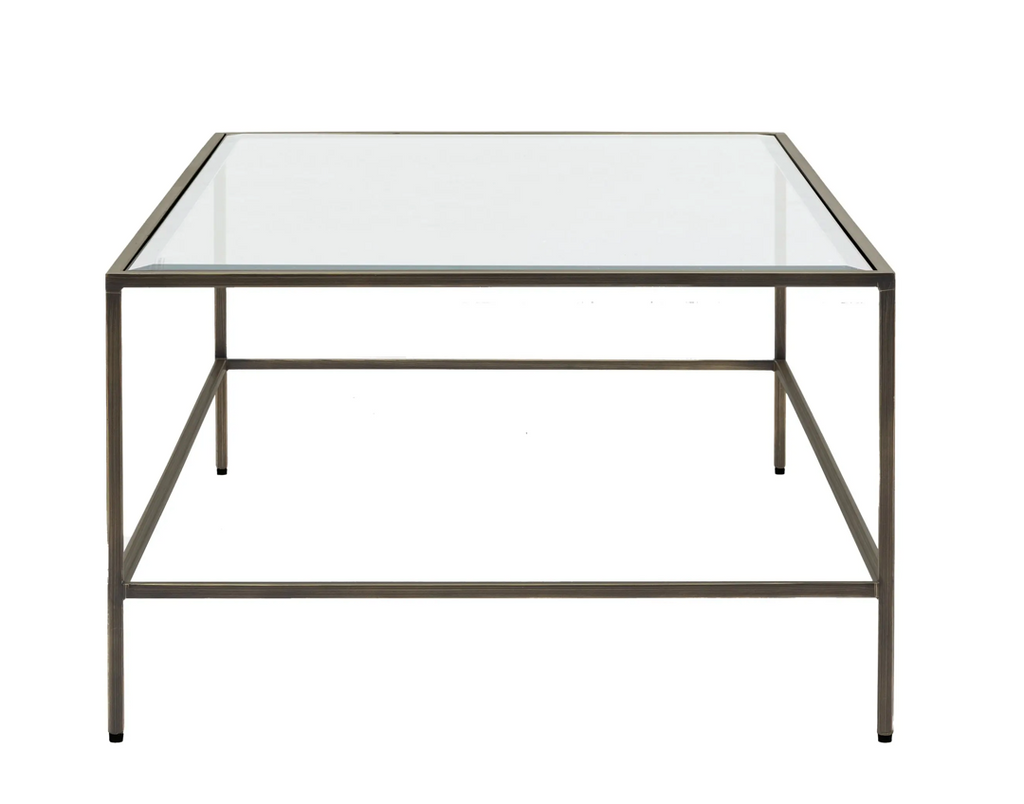 Bronze Rectangular Coffee Table