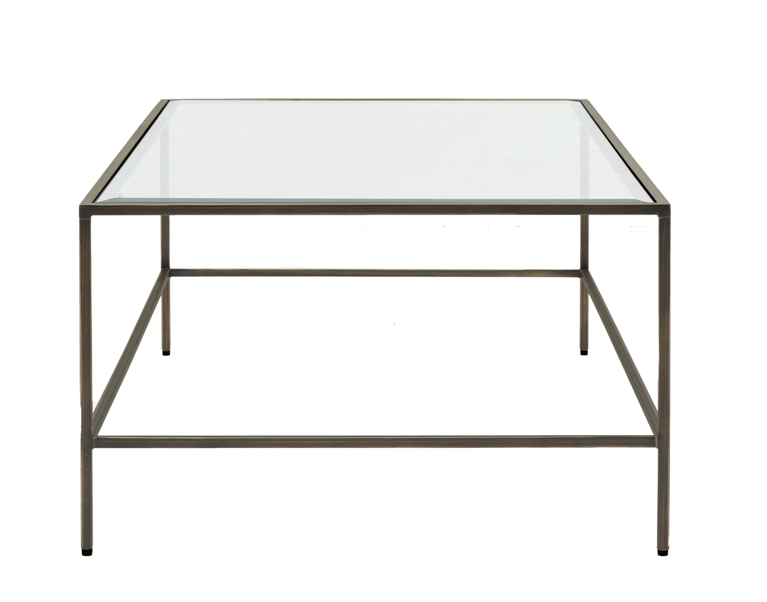 Bronze Rectangular Coffee Table