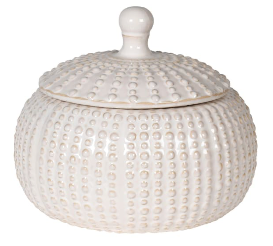 White Lidded Jar