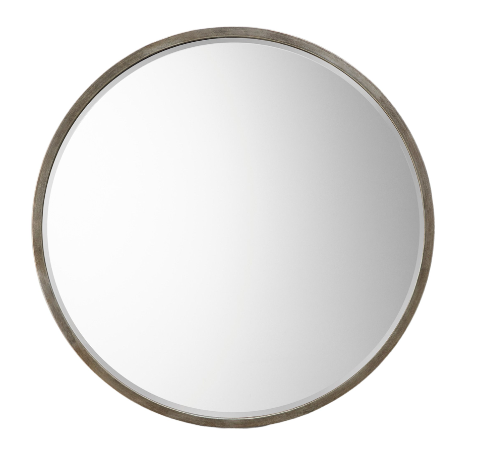 Round Champagne Mirror