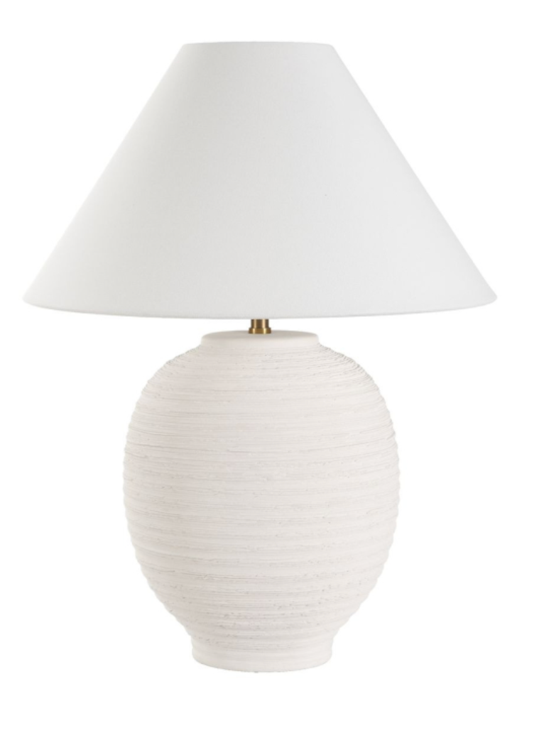 Ceramic Textured Table Lamp