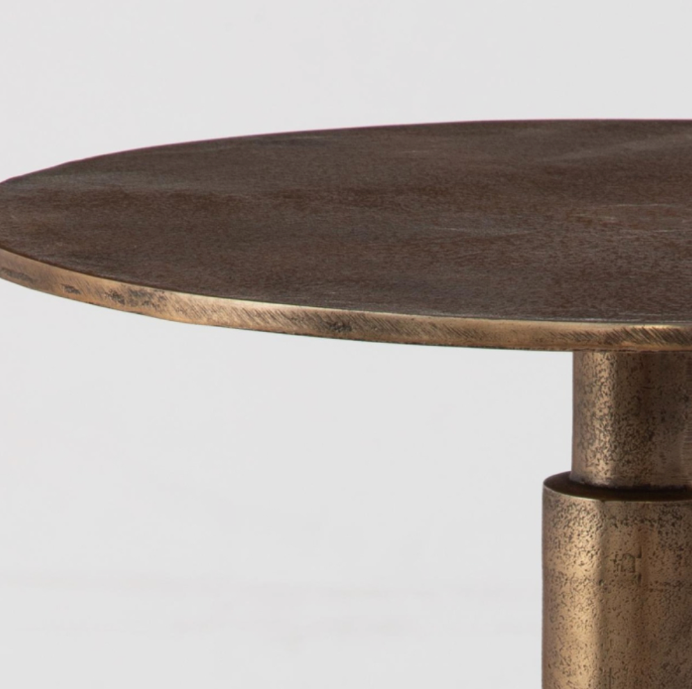 Descend Gold Accent Table