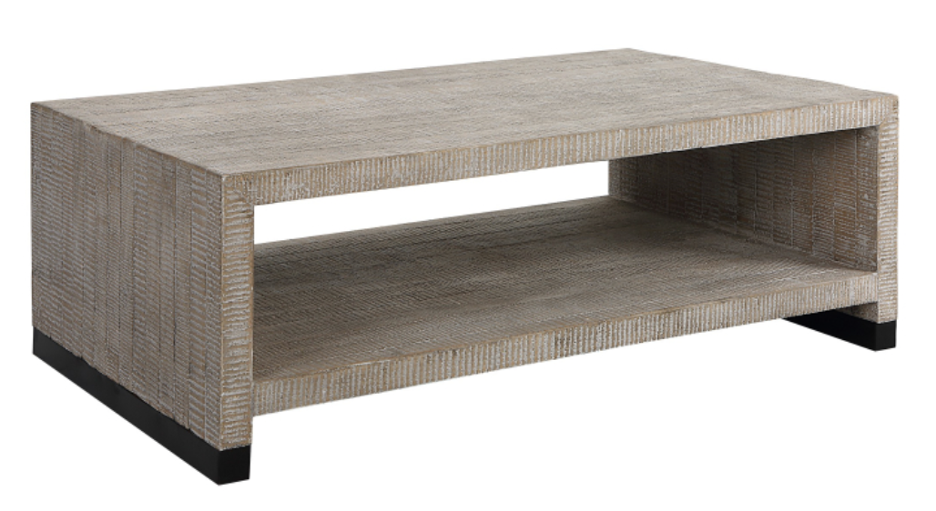 White Washed Coffee Table