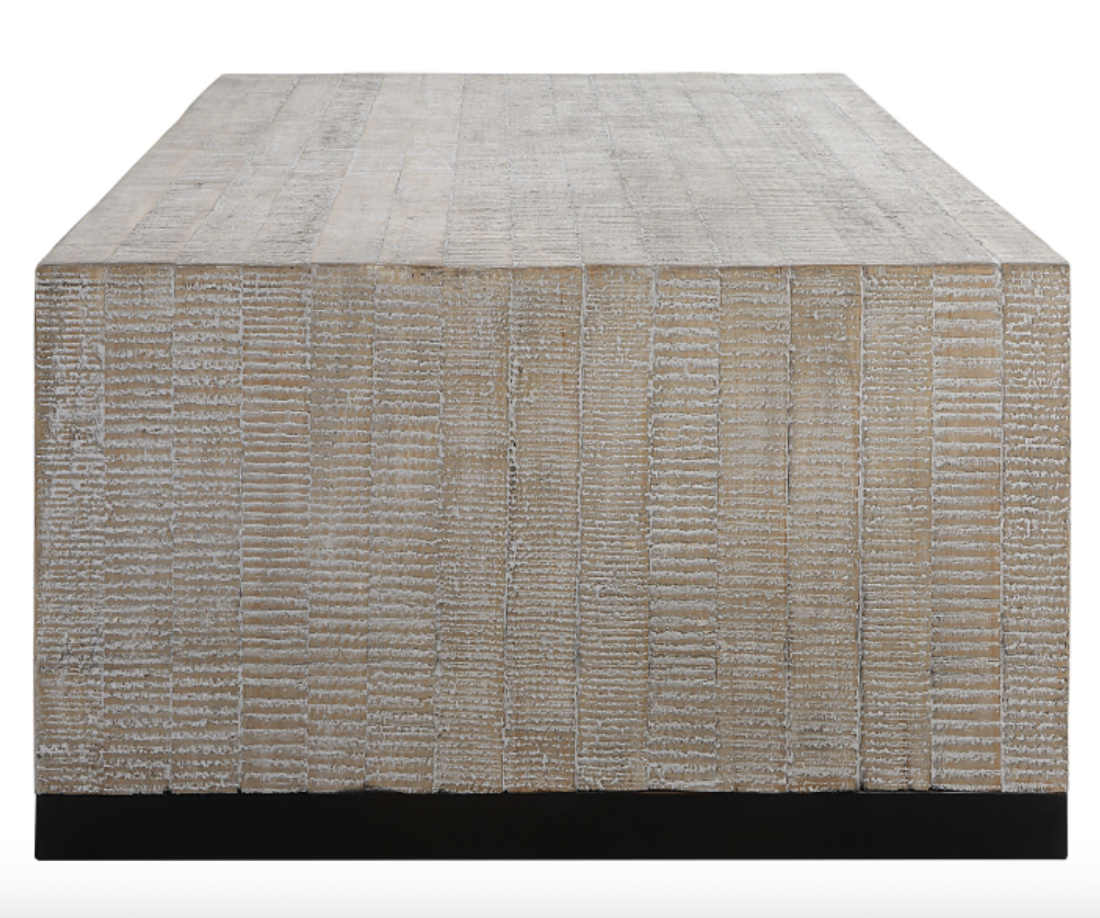 White Washed Coffee Table