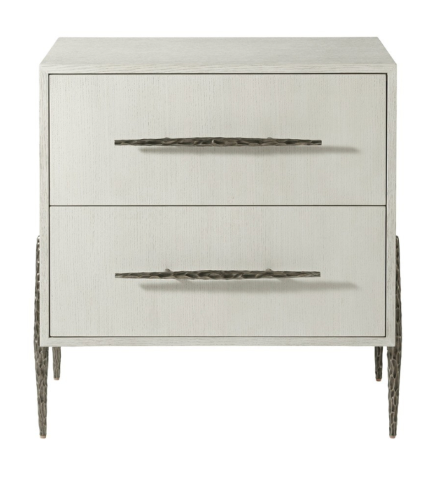 Two Drawer Bedside Table