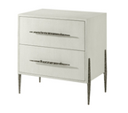 Two Drawer Bedside Table