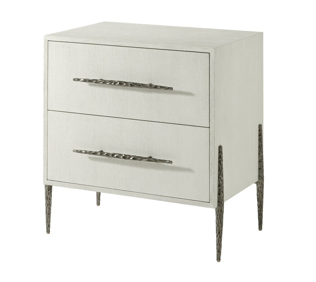 Two Drawer Bedside Table