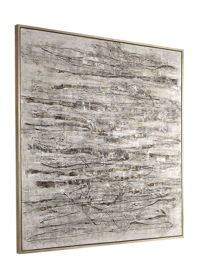 Scribbles Abstract Canvas
