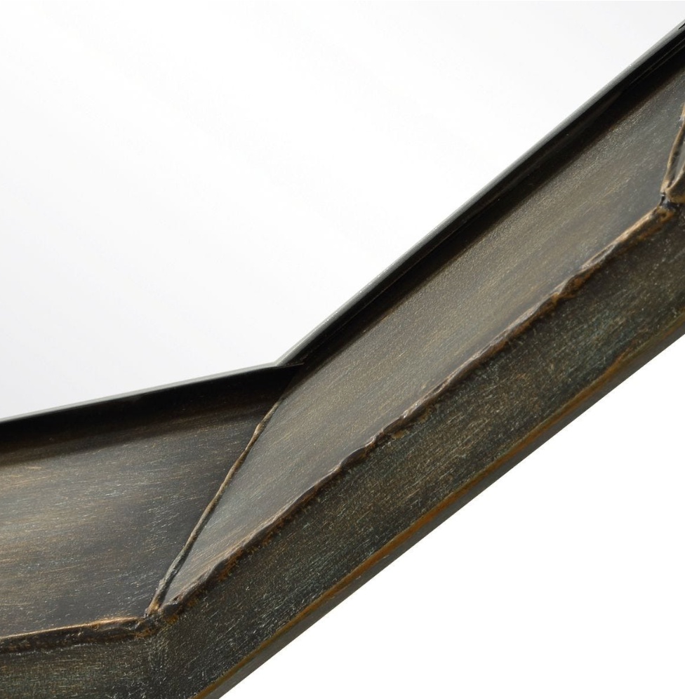 Rubbed Bronze Mirror