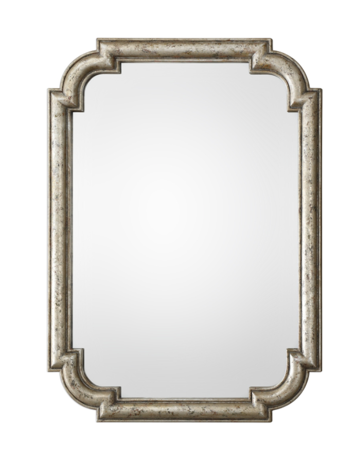 Antique Silver Mirror