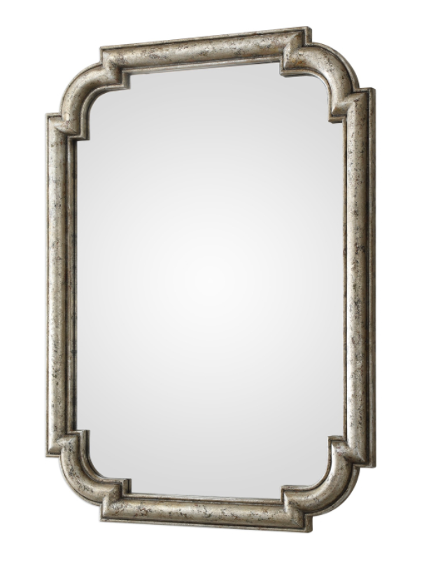 Antique Silver Mirror