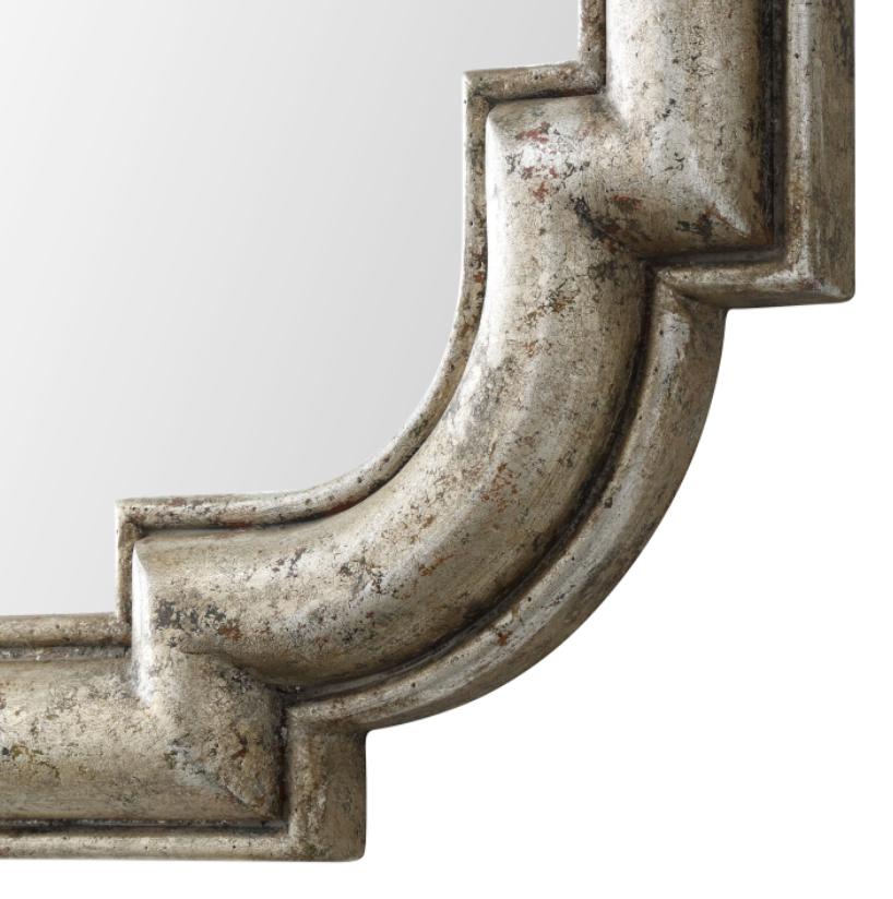 Antique Silver Mirror