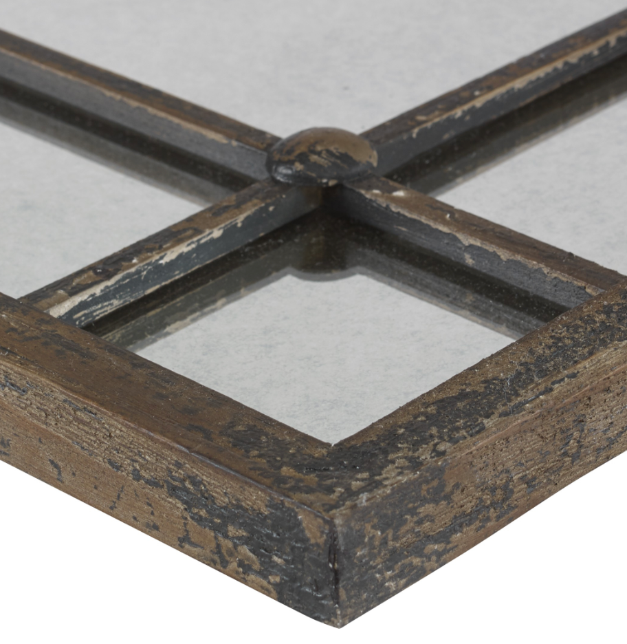 Antique Square Mirror - Set of 2