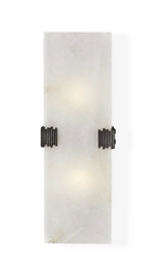 Bronze Clasp Wall Light