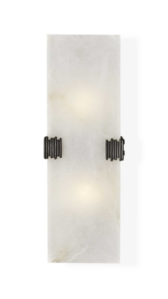 Bronze Clasp Wall Light