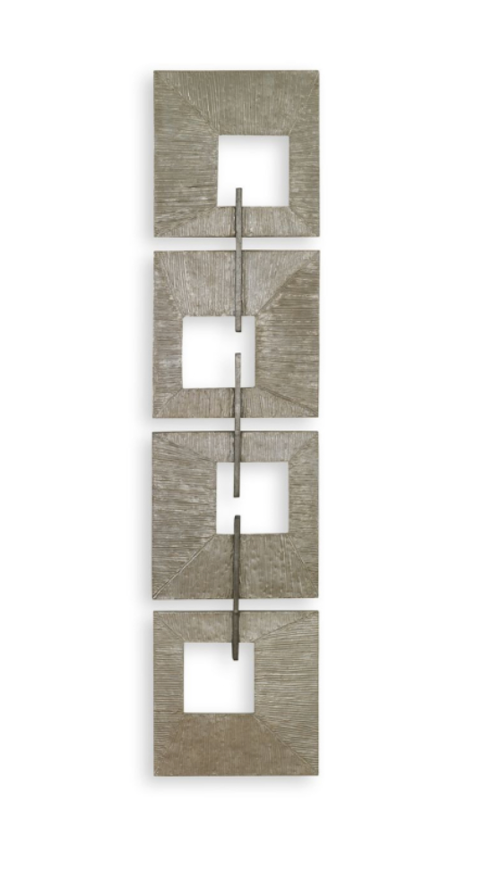 Champagne Metal Wall Art