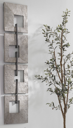Champagne Metal Wall Art
