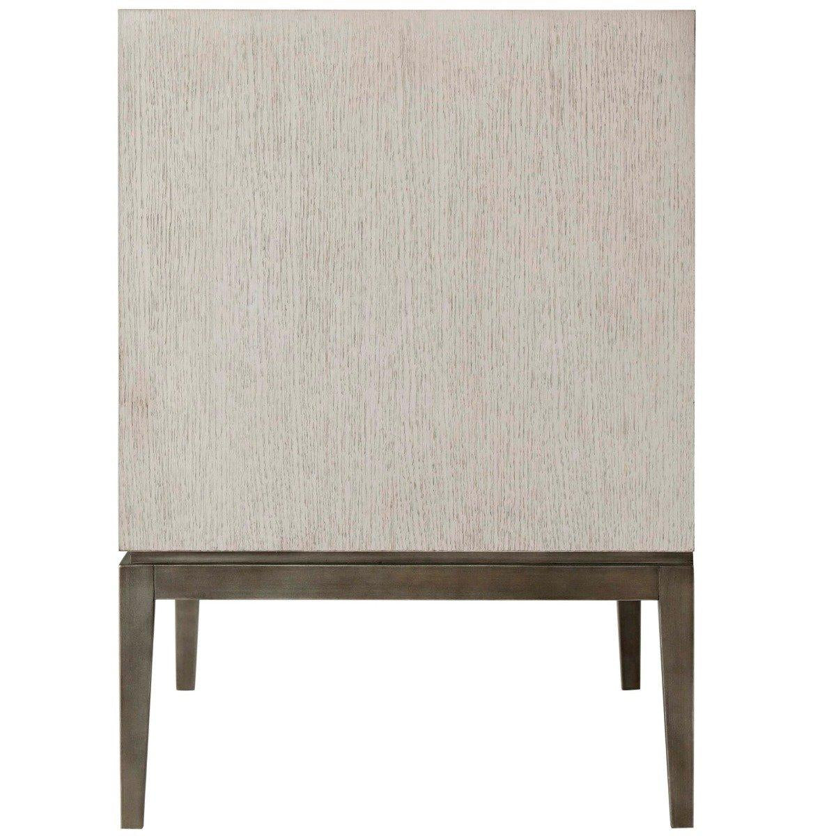 Grey Oak Bedside Table