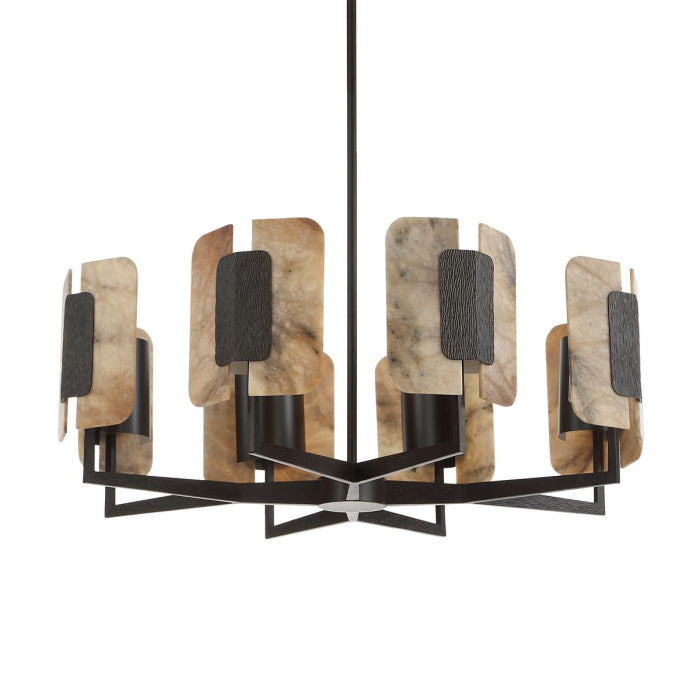 Bronze 8 Light Chandelier