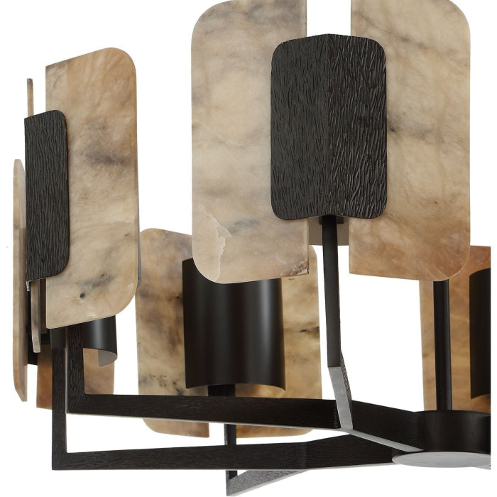 Bronze 8 Light Chandelier