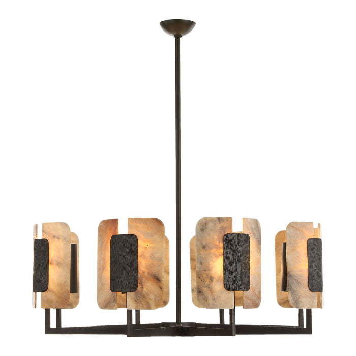 Bronze 8 Light Chandelier