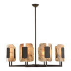Bronze 8 Light Chandelier